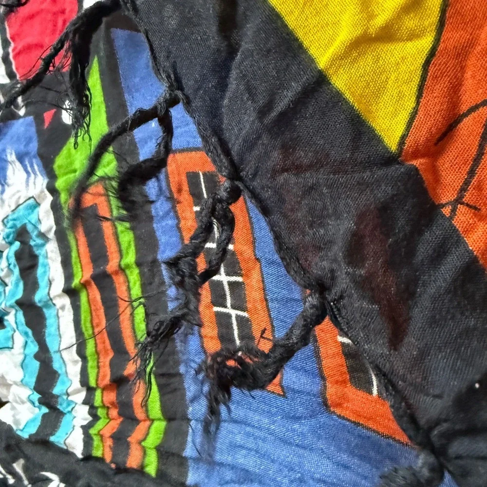 Colorful Cityscape Scarf